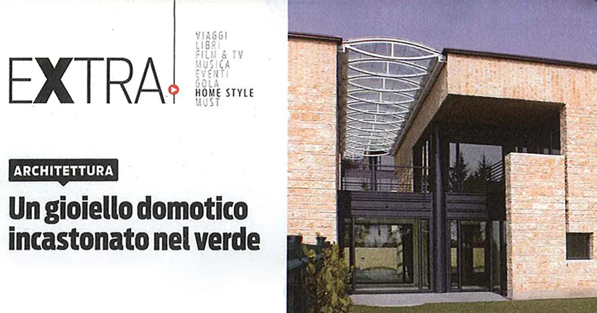 Gioiello domotico | Leggi l'articolo dedicato a noi sulla rivista Panorama in cui vengono esposte le eccellenze della domotica